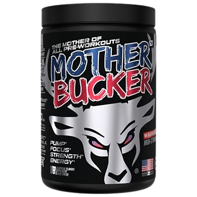 Mother Bucker High-Stimulant Nootropic Pre-Workout – Rocket Pop (13.8 Oz. / 20 Servings)