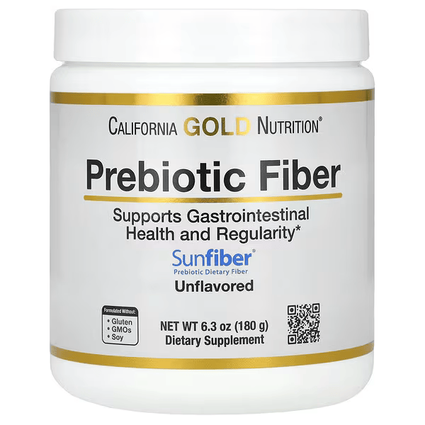 32 California Gold Nutrition, Prebiotic Fiber, 6.3 oz (180 g)