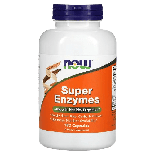 NOW Foods, Super Enzymes, 180 Capsules