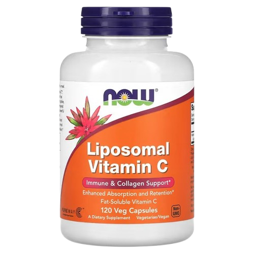 NOW Foods, Liposomal Vitamin C, 1,000 mg, 120 Veg Capsules (500 mg per Capsule)