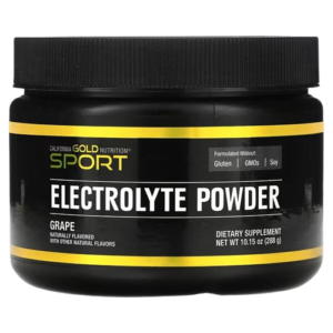 California Gold Nutrition, Sport, Electrolyte Powder, Natural Grape, 10.15 oz (288 g)