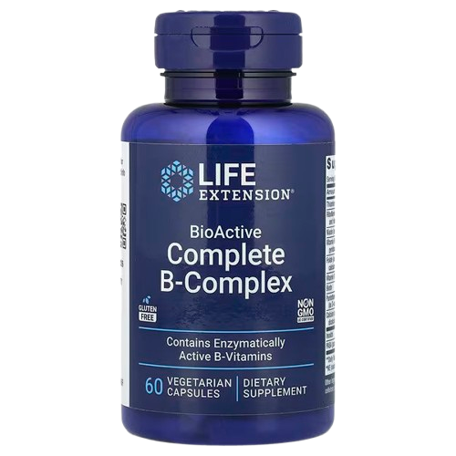 ezgif-24446a2ec52e3e-removebg-preview Life Extension, BioActive Complete B-Complex, 60 Vegetarian Capsules