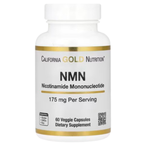 California Gold Nutrition, NMN, 175 mg, 60 Veggie Capsules