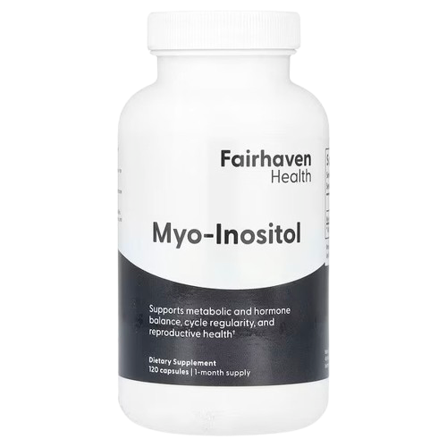 ezgif-256f3c94b2025f-removebg-preview Fairhaven Health, Myo-Inositol, 2,000 mg, 120 Capsules (500 mg per Capsule)