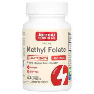ezgif-2969a32ba2b4eb-removebg-preview Jarrow Formulas, Vegan Methyl Folate, Extra Strength, 400 mcg, 60 Veggie Capsules