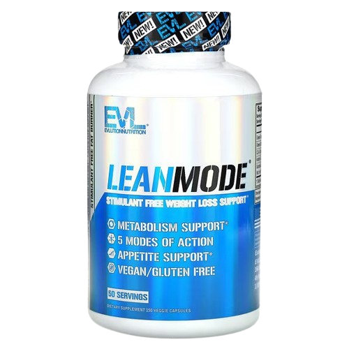 ezgif-2f01f2138de98d-removebg-preview EVLution Nutrition, LeanMode, Stimulant Free Weight Loss Support, 150 Veggie Capsules