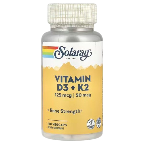 ezgif-559f357f0be735-removebg-preview Solaray, Vitamin D3 + K2, 120 VegCaps