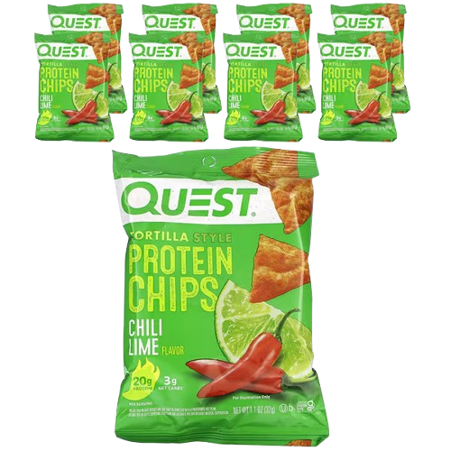 image-removebg-preview (10) Quest Nutrition, Tortilla Style Protein Chips, Chili Lime, 8 Bags, 1.1 oz (32 g) Each