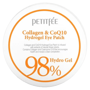 image-removebg-preview (13) Petitfee, Collagen & CoQ10 Hydrogel Eye Patch, 60 Patches, 1.4 g Each
