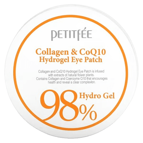 Petitfee, Collagen & CoQ10 Hydrogel Eye Patch, 60 Patches, 1.4 g Each