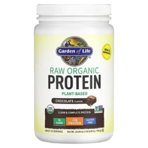 image-removebg-preview (15) Garden of Life, RAW Organic Protein, Plant-Based, Chocolate, 24.69 oz (700 g)