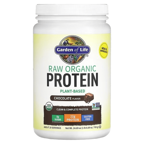 Garden of Life, RAW Organic Protein, Plant-Based, Chocolate, 24.69 oz (700 g)