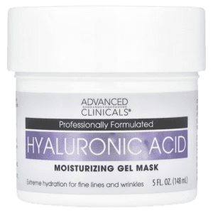 Advanced Clinicals, Hyaluronic Acid, Moisturizing Gel Beauty Mask, 5 fl oz (148 ml)