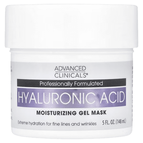 image-removebg-preview (19) Advanced Clinicals, Hyaluronic Acid, Moisturizing Gel Beauty Mask, 5 fl oz (148 ml)