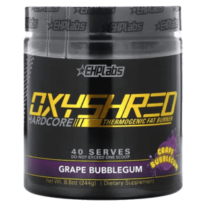image-removebg-preview (2) EHPlabs, OxyShred Hardcore, Thermogenic Fat Burner, Grape Bubblegum, 8.6 oz (244 g)
