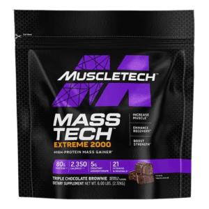 image-removebg-preview (21) MuscleTech, Mass-Tech™ Extreme 2000, Triple Chocolate Brownie, 6 lbs (2.72 kg