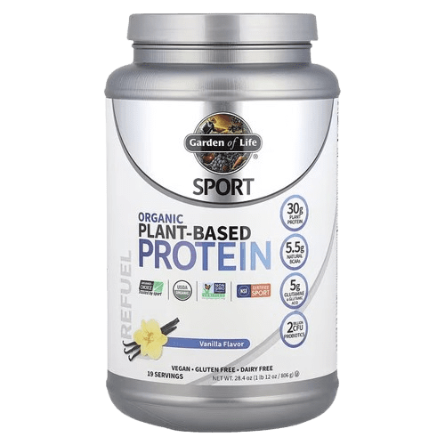 image-removebg-preview (22) Garden of Life, Sport, Organic Plant-Based Protein, Vanilla, 1 lb 12 oz (806 g)