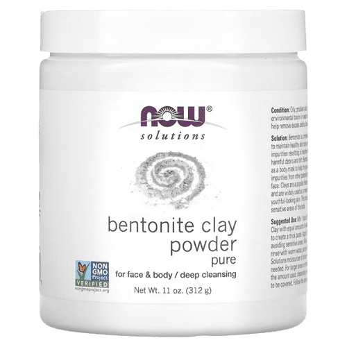 NOW Foods, Solutions, Bentonite Clay Powder, Pure, 11 oz (312 g)