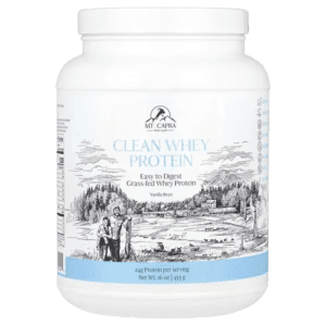 image-removebg-preview (25) Mt. Capra, Clean Whey Protein, Vanilla Bean, 16 oz (453 g)