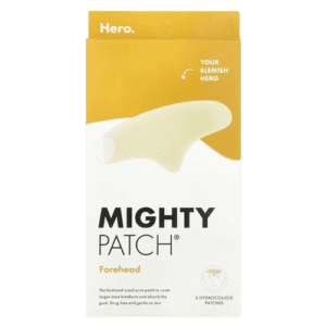 image-removebg-preview (29) Hero Cosmetics, Mighty Patch® Forehead, 5 Hydrocolloid Patches