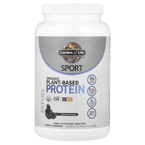 image-removebg-preview (30) Garden of Life, Sport, Organic Plant-Based Protein, Chocolate, 2 lb, 0.17 oz (912 g)