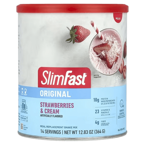 image-removebg-preview (32) SlimFast, Original, Meal Replacement Shake Mix, Strawberries & Cream, 12.83 oz (364 g)