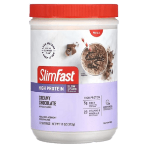 image-removebg-preview (35) SlimFast, High Protein, Meal Replacement Smoothie Mix, Creamy Chocolate, 11 oz (312 g)