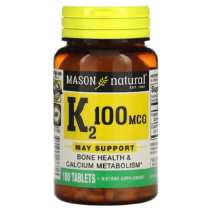 Mason Natural, Vitamin K2, 100 mcg, 100 Tablets