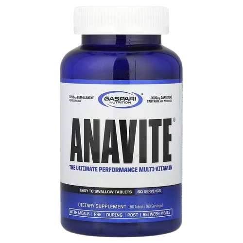 Gaspari Nutrition, ANAVITE®, The Ultimate Performance Multi-Vitamin, 180 Tablets