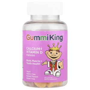 GummiKing, Calcium + Vitamin D for Kids, 60 Gummies