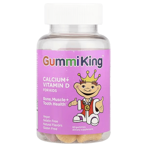 image-removebg-preview (40) GummiKing, Calcium + Vitamin D for Kids, 60 Gummies