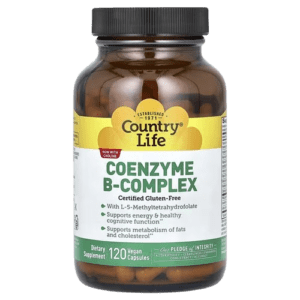 Country Life, Coenzyme B-Complex, 120 Vegan Capsules