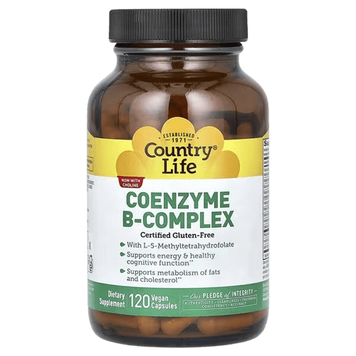 image-removebg-preview (49) Country Life, Coenzyme B-Complex, 120 Vegan Capsules