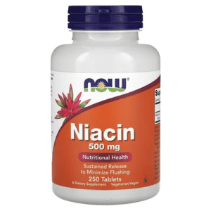 NOW Foods, Niacin, 500 mg, 250 Tablets