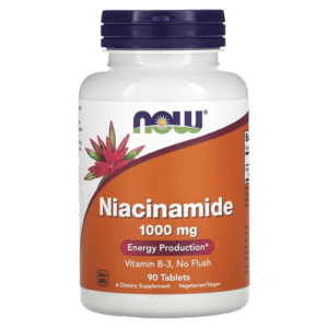 NOW Foods, Niacinamide, 1,000 mg, 90 Tablets