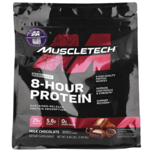 image-removebg-preview (71) MuscleTech, Platinum 8-Hour Protein™, Milk Chocolate, 4.6 lbs (2.09 kg)