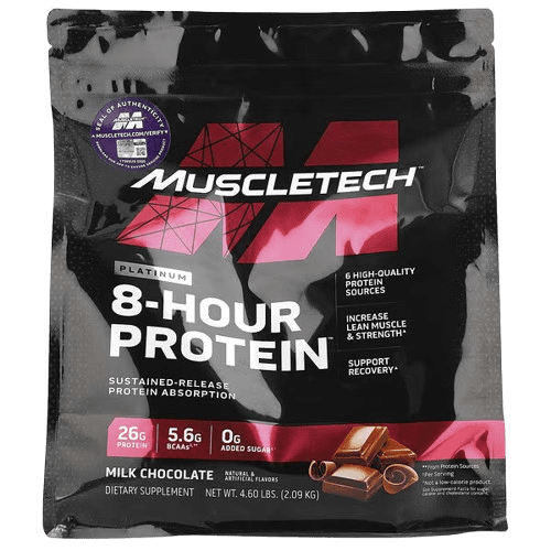 MuscleTech, Platinum 8-Hour Protein™, Milk Chocolate, 4.6 lbs (2.09 kg)