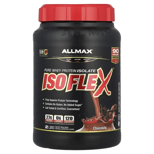 ALLMAX, ISOFLEX®, Pure Whey Protein Isolate, Chocolate, 2 lbs (907 g)
