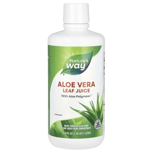 image-removebg-preview (76) Nature's Way, Aloe Vera Leaf Juice, Unflavored, 33.8 fl oz (1 L)