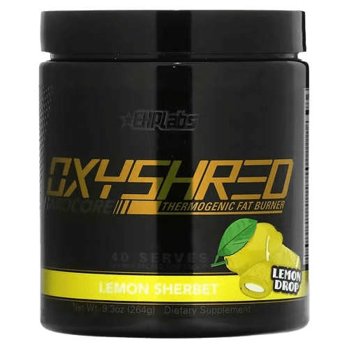 image-removebg-preview (9) EHPlabs, OxyShred Hardcore, Thermogenic Fat Burner, Lemon Sherbet, 9.3 oz (264 g)